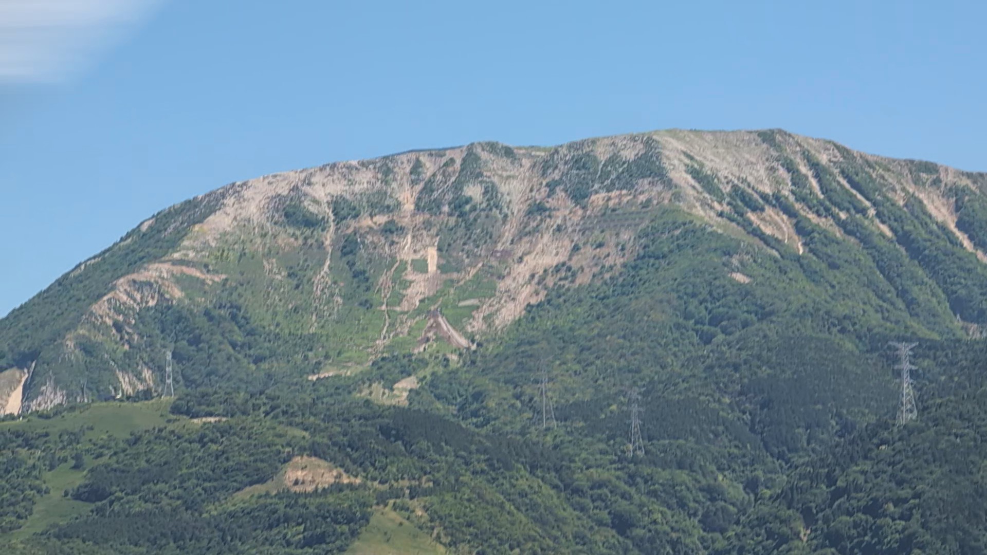 Mt. Ibuki from Seat E