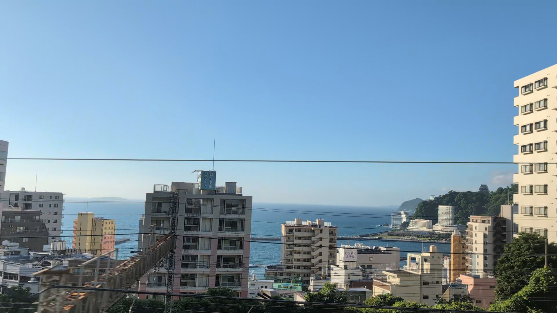 Atami et Hatsushima depuis le Shinkansen