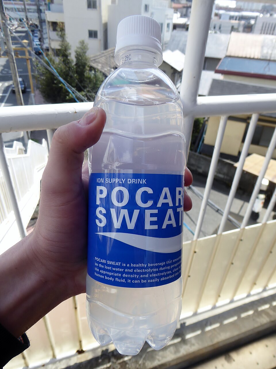 Japanese Pocari Sweat bottle